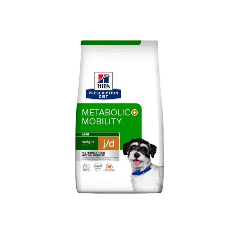 Hill's Prescription Diet Metabolic Mobility Mini j/d Tavuklu Mini Irk Köpek Maması  6 kg