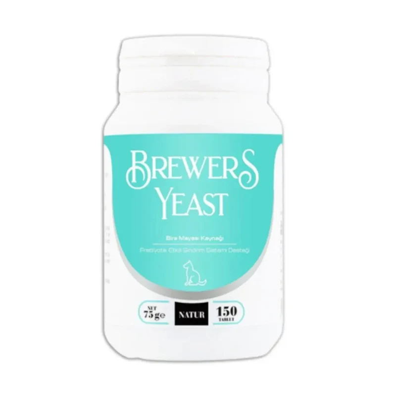 Natur Brewers Yeast Köpek İçin Sarımsaklı Maya Tableti 150 Tablet