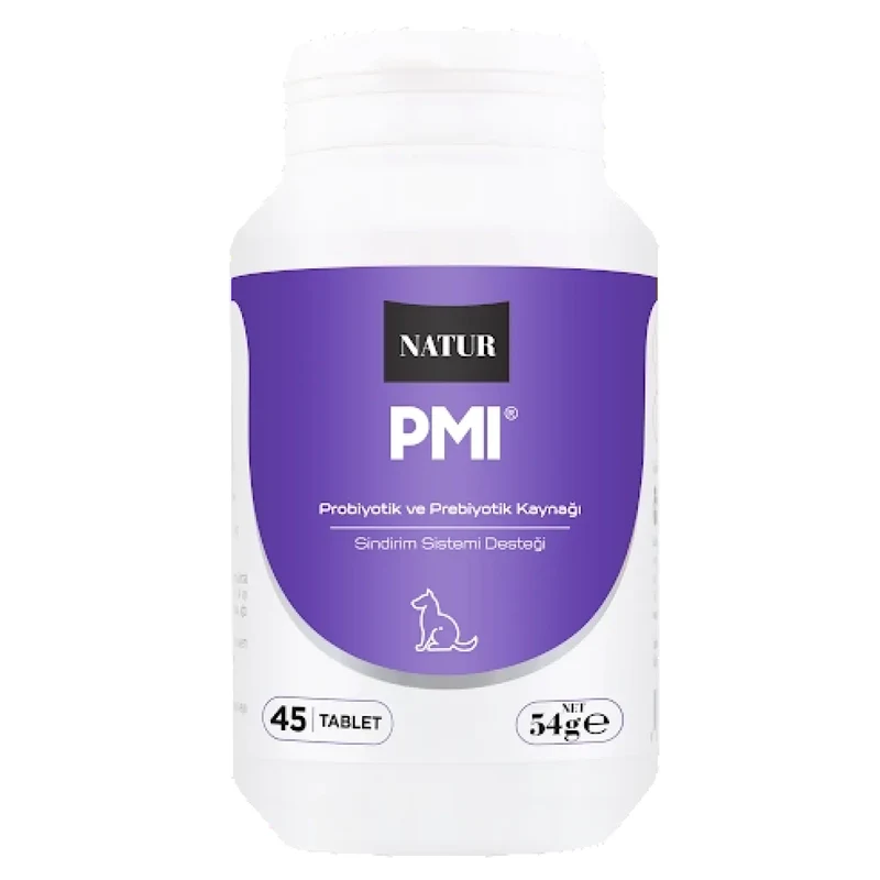 Natur PMI Prebiyotik Kedi ve Köpek Besin Takviyesi 45 Tablet