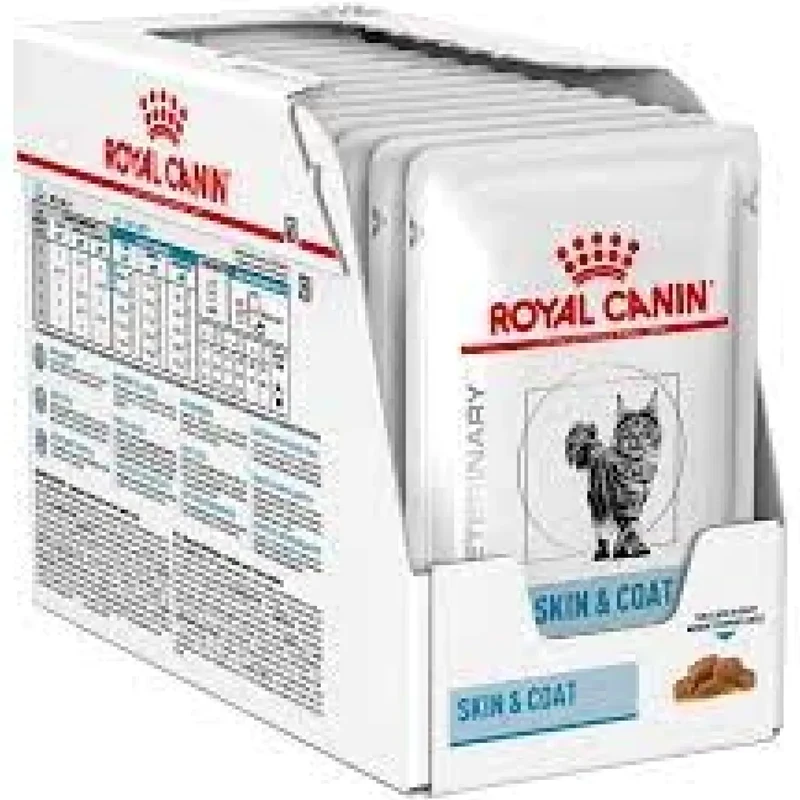 Royal Canin Skin&Coat Yaş Mama 12x85 Gr