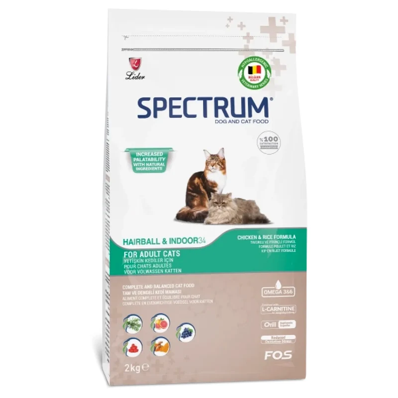 Spectrum Hairball 34 Kedi̇ Maması 2 Kg