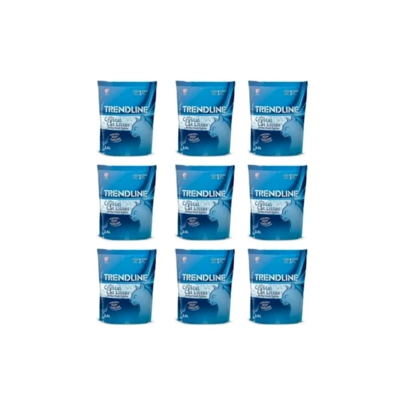 Trendline Silika Kedi Kumu 9 adet x 3.6 Lt