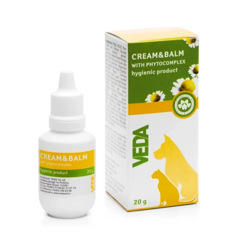 Veda Cream Balm With phytocomplex  Bitkisel Doku Yenileyici Yara Kremi 20 gr