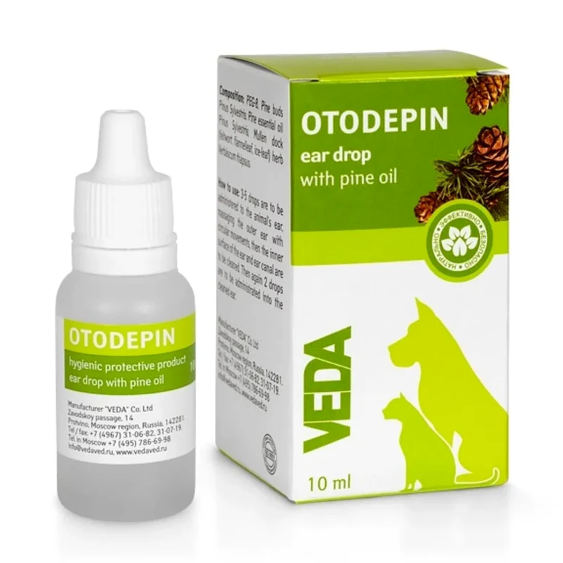 Veda Otodepin Kedi Ve Köpek Kulak Damlası 10 ml