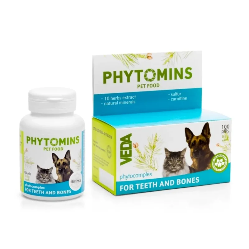 Veda Phtyomins Teeth And Bones Tablet