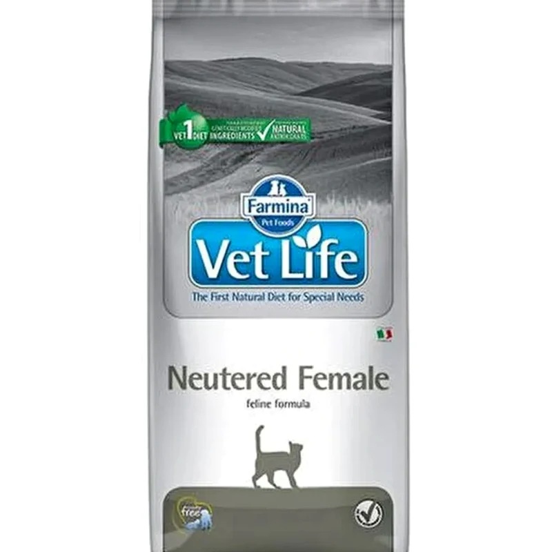 Vetlife Neutered Female Kedi Maması 2 Kg