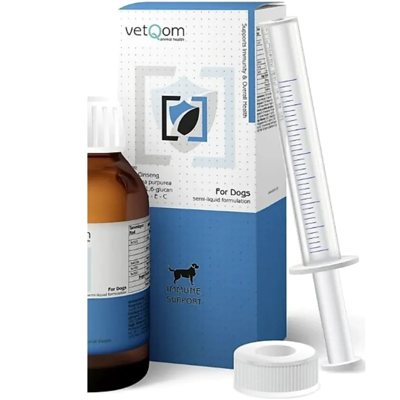 VetQom Immune Support 120 ml Köpekler için Bağışıklık Sistemi Desteği