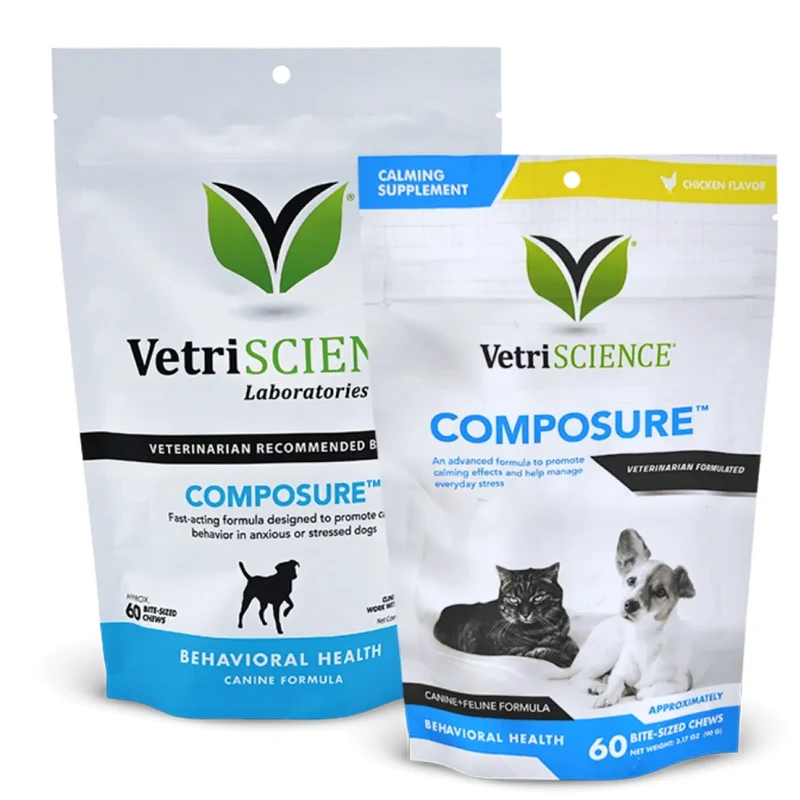 Vetri Science Composure Small Kedi ve Küçük Irk Köpekler için Sakinleştirici 60 Tablet