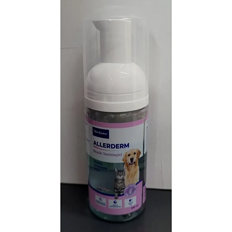 Virbac Allerderm Misellar Temizleme Solüsyonu (Köpük Temizleyici) 100 ml