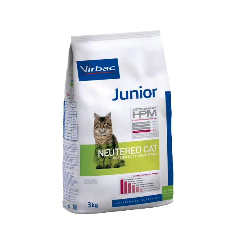 Virbac Junior Neutered Cat Kedi Maması 3 kg