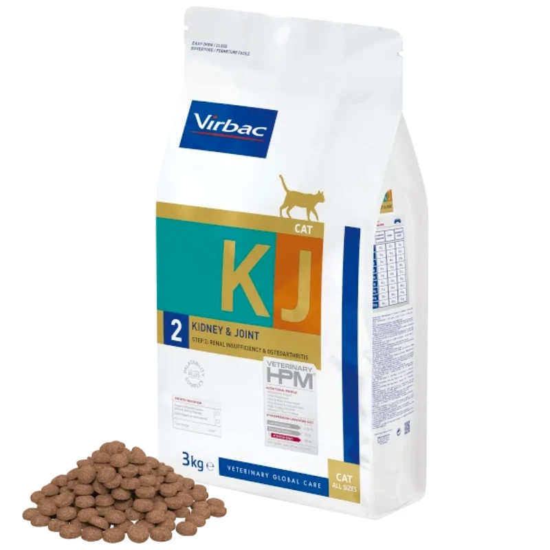 Virbac KJ2 Kidney Joint Support Cat Böbrek Desteği Kedi Maması 1,5 kg KJ 2