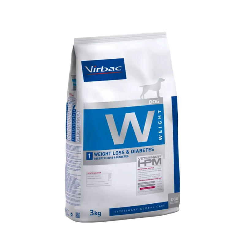 Virbac W1 Weight Loss & Diabetes Köpek Maması 3 Kg