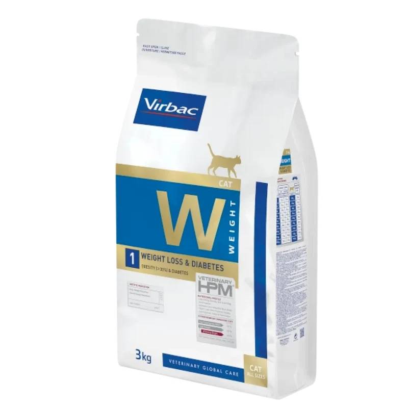 Virbac W1 Weight Loss & Diabetes Obesity Kedi Maması 1,5 Kg