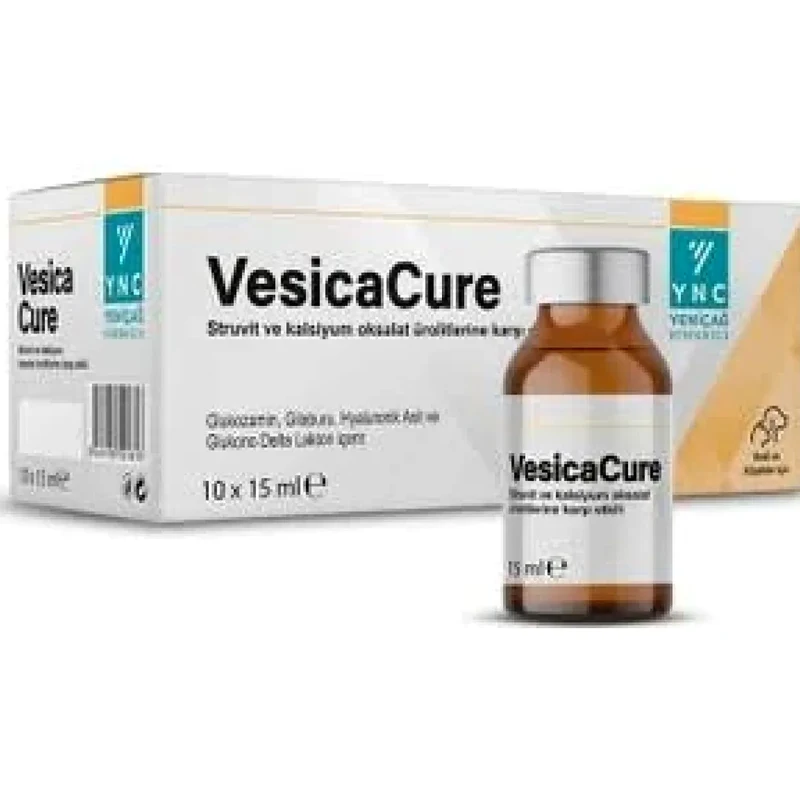 Ync Vesicacure Struvit ve Kalsiyum Oksalat Ürolitlerine Karşı Etkili 15 ml